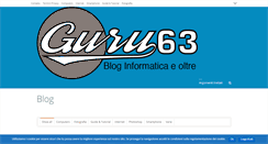 Desktop Screenshot of guru63.com